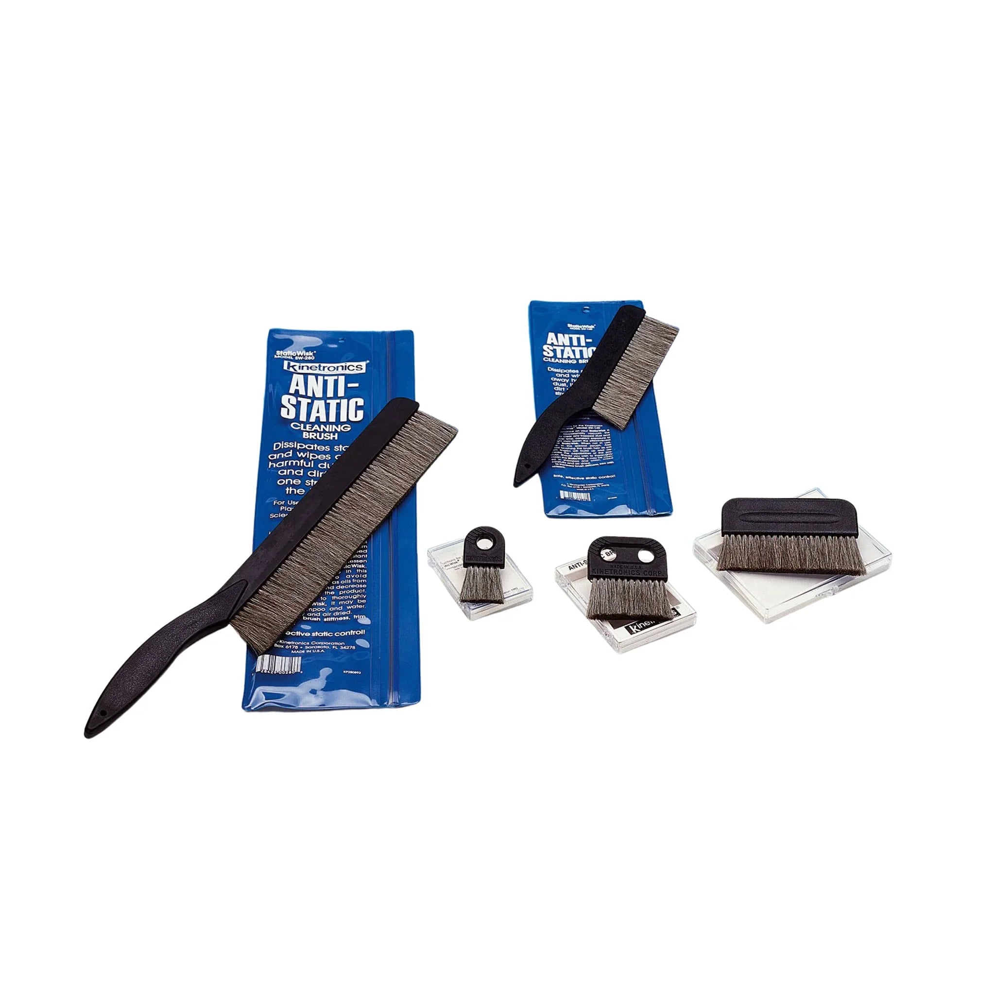Kinetronics SW-60 StaticWisk Anti-Static Brush - 60mm-Darkroom Accessories-Kudos Cameras