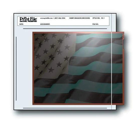 Print File 45-1 pack of 100 for 1 - 4" x 5" negative or transparency-Negative Sleeves-Kudos Cameras