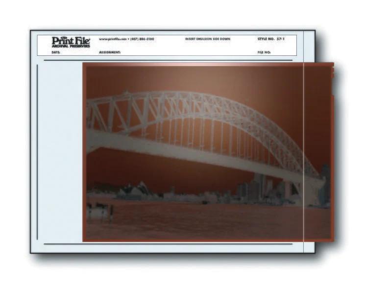 Print File 57-1 pack of 100 for 1 - 5" x 7" negative or transparency-Negative Sleeves-Kudos Cameras