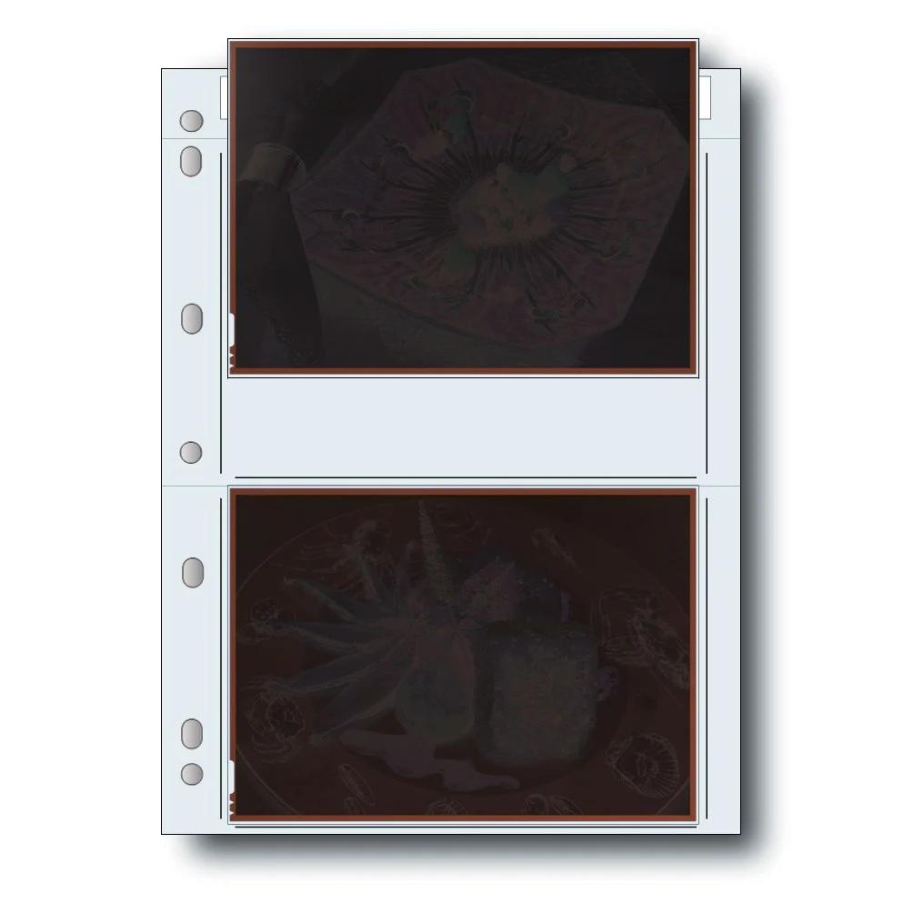 Print File 57-2B pack of 100 for 2 - 5" x 7" negatives or transparencies-Negative Sleeves-Kudos Cameras