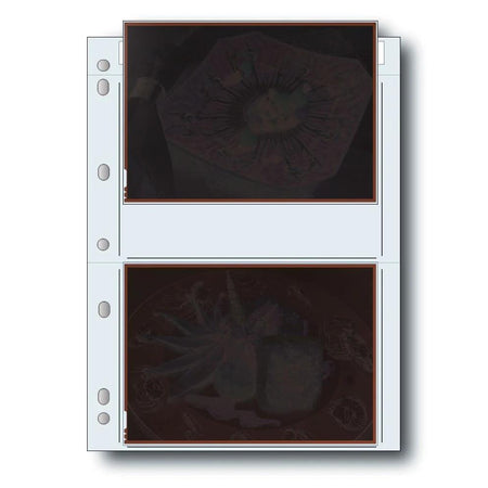Print File 57-2B pack of 100 for 2 - 5" x 7" negatives or transparencies-Negative Sleeves-Kudos Cameras