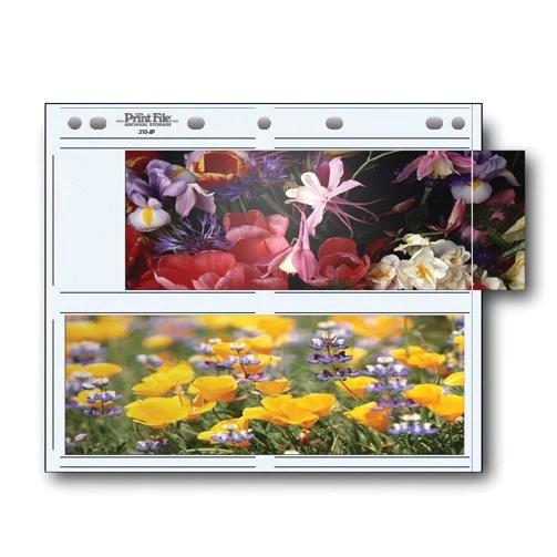 Print File Archival 310-4P Print Preservers for 4 Panoramic Prints - 3.5 x 10" (25 Pack)-Print Preservers-Kudos Cameras