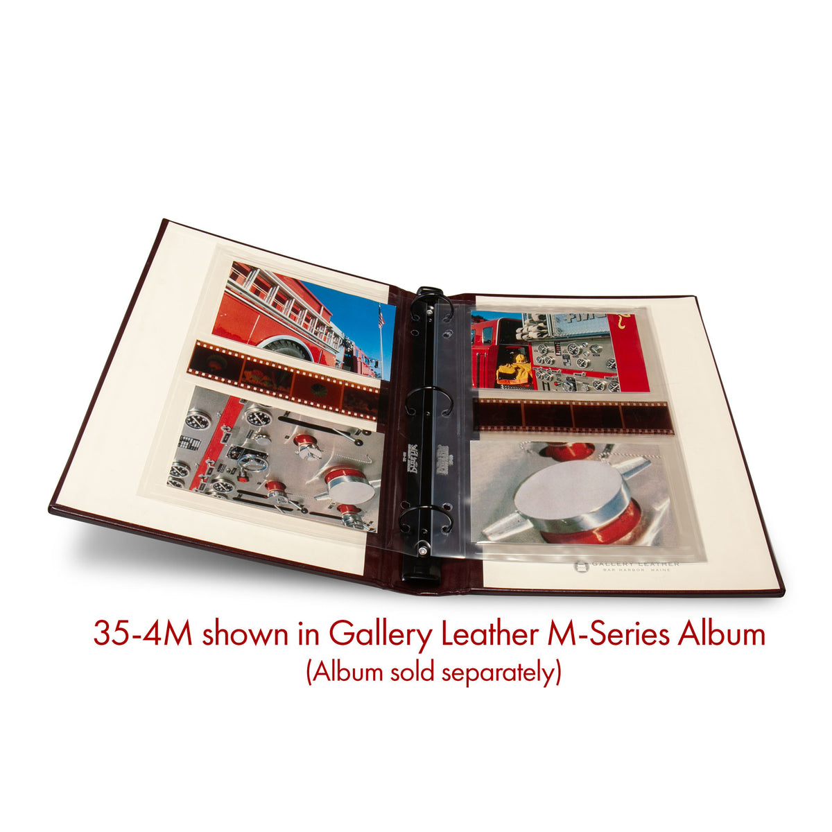 Print File Archival 35-4M Album Pages - Medium (Clear) for 4 Prints - 3.5 x 5" (25 Pack)-Archival Albums & Clear Album Pages-Kudos Cameras