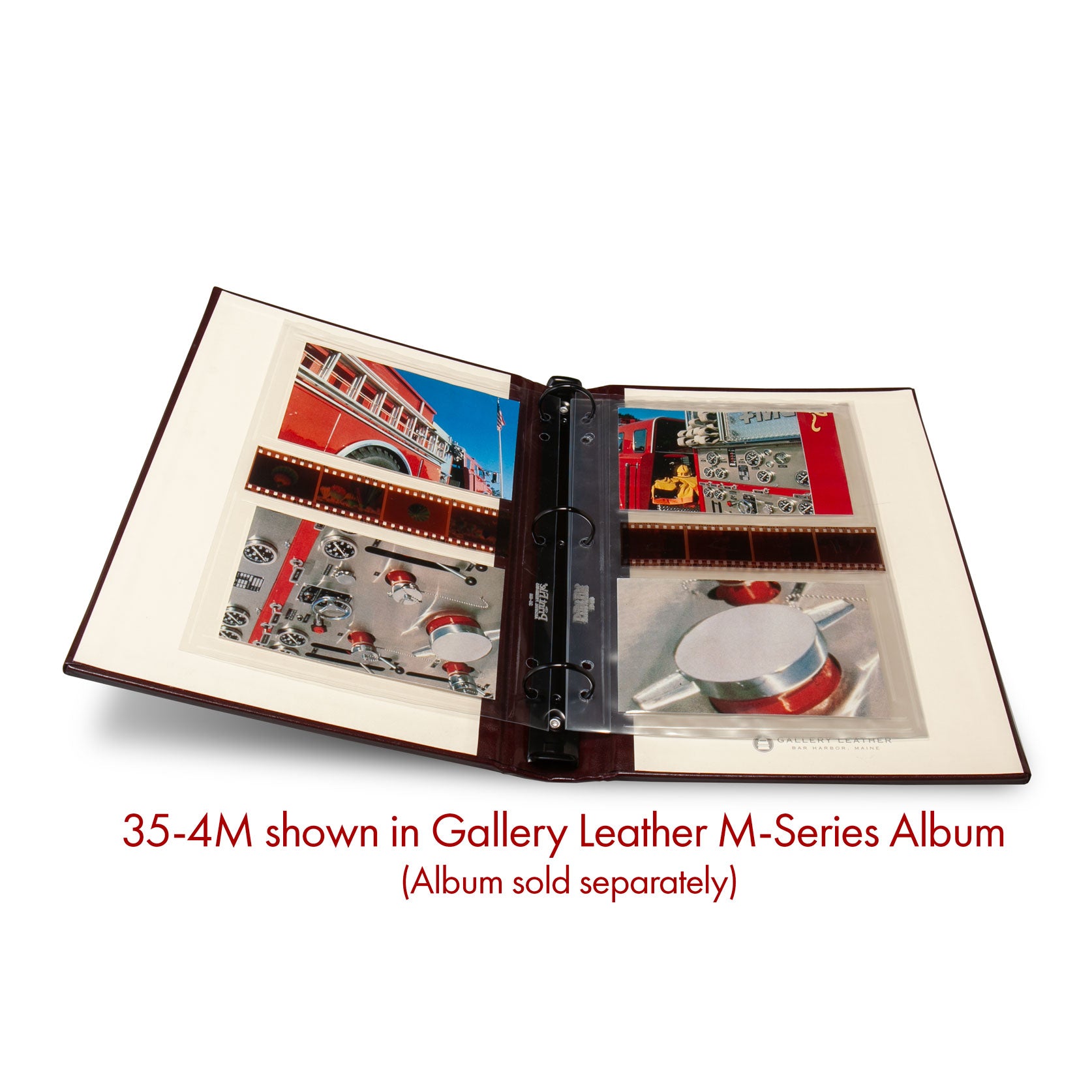 Print File Archival 35-4M Album Pages - Medium (Clear) for 4 Prints - 3.5 x 5" (25 Pack)-Archival Albums & Clear Album Pages-Kudos Cameras