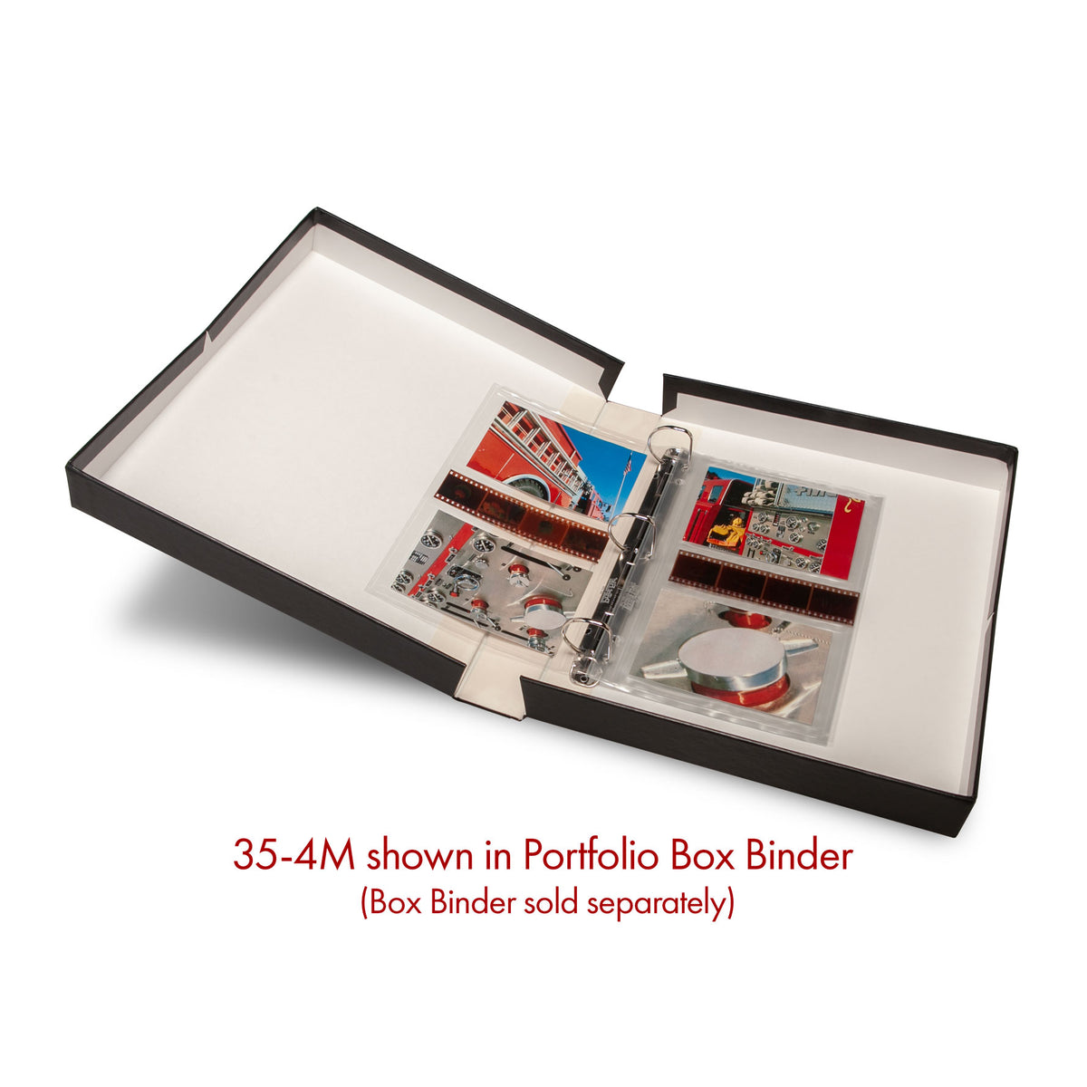 Print File Archival 35-4M Album Pages - Medium (Clear) for 4 Prints - 3.5 x 5" (25 Pack)-Archival Albums & Clear Album Pages-Kudos Cameras