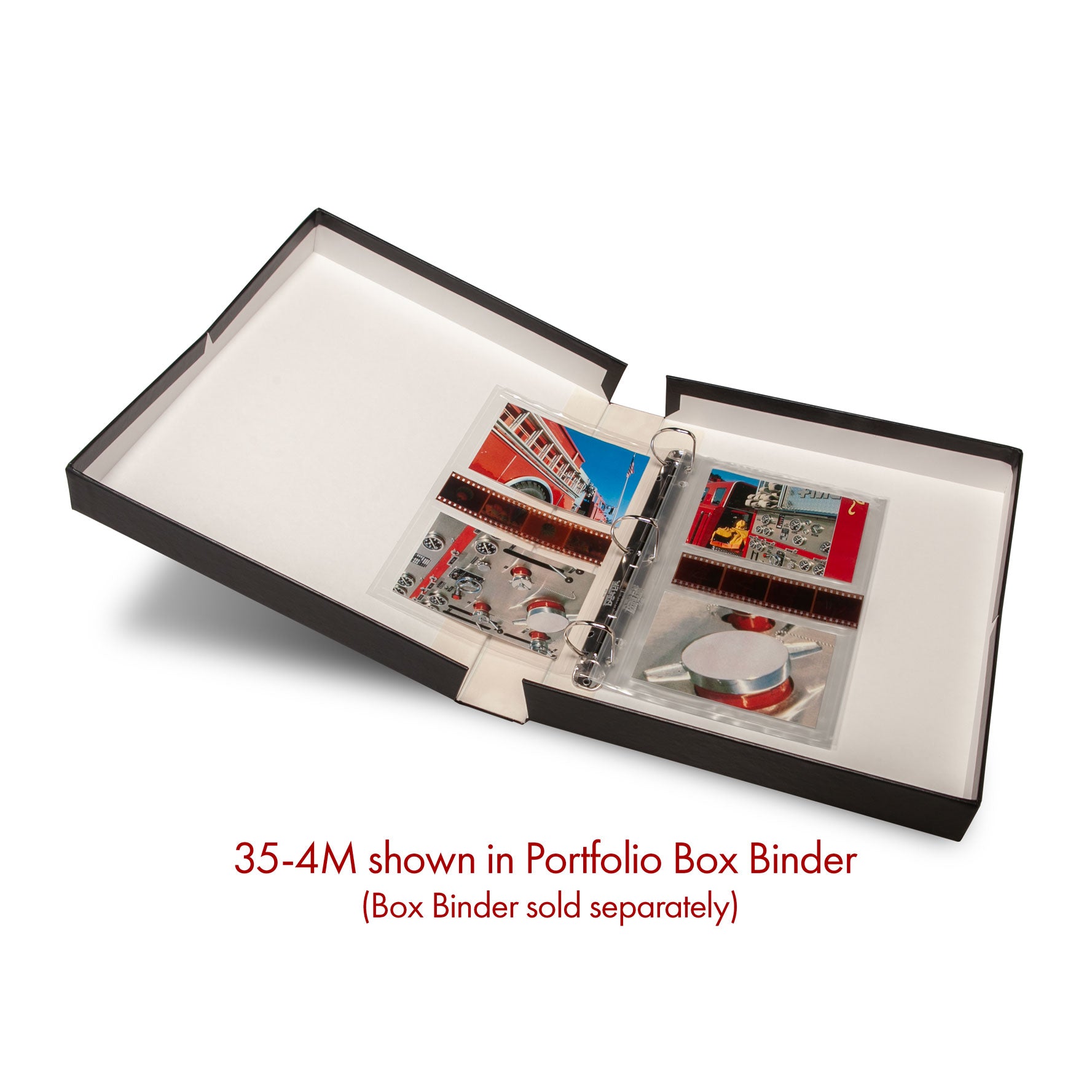 Print File Archival 35-4M Album Pages - Medium (Clear) for 4 Prints - 3.5 x 5" (25 Pack)-Archival Albums & Clear Album Pages-Kudos Cameras