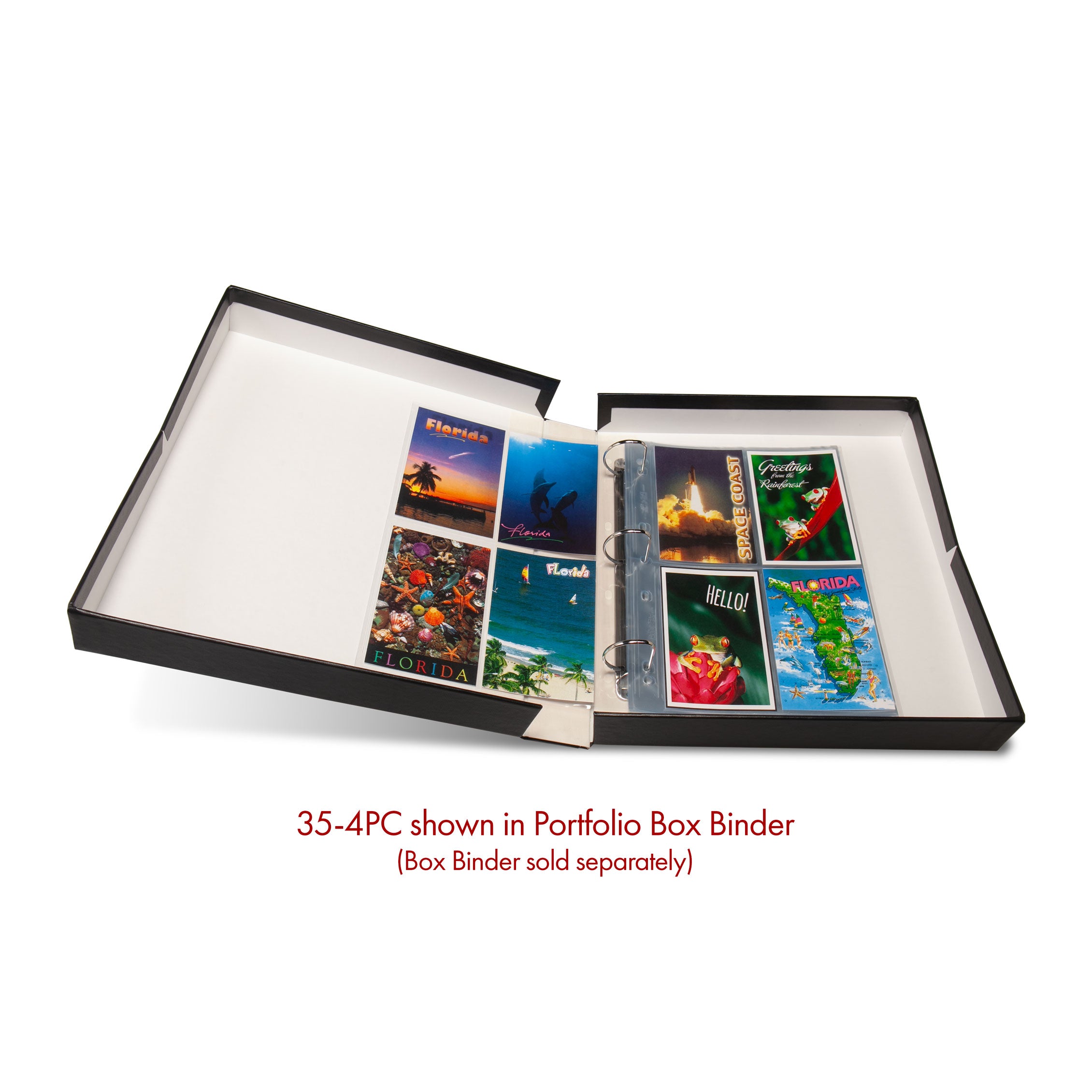 Print File Archival 35-4PC Print Preservers for 4 Postcards - 3.5 x 5.5" (25 Pack)-Print Preservers-Kudos Cameras