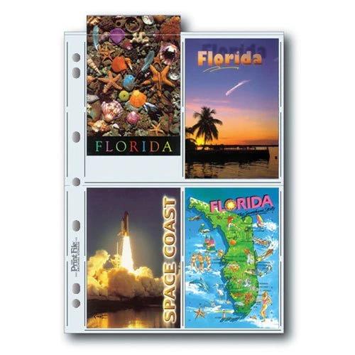 Print File Archival 35-4PC Print Preservers for 4 Postcards - 3.5 x 5.5" (25 Pack)-Print Preservers-Kudos Cameras