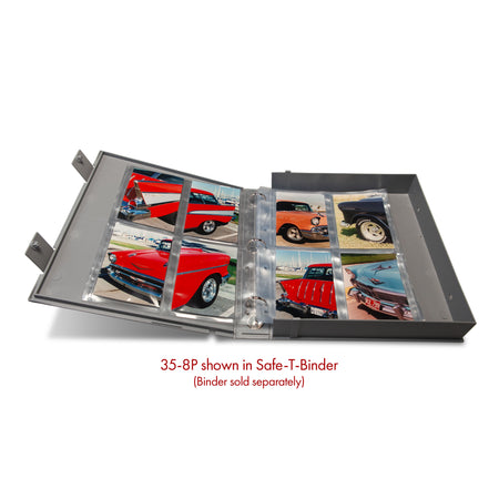 Print File Archival 35-8P Print Preservers for 8 Prints - 3.5 x 5" (100 Pack)-Print Preservers-Kudos Cameras