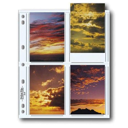 Print File Archival 35-8P Print Preservers for 8 Prints - 3.5 x 5" (25 Pack)-Print Preservers-Kudos Cameras