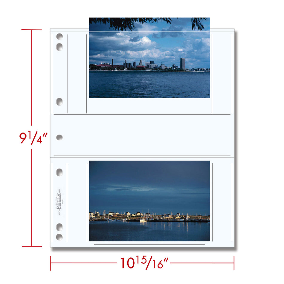 Print File Archival 46-4P Print Preservers for 4 Prints - 4 x 6" (25 Pack)-Print Preservers-Kudos Cameras