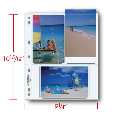 Print File Archival 46-6P Print Preservers for 6 Prints - 4 x 6" (100 Pack)-Print Preservers-Kudos Cameras