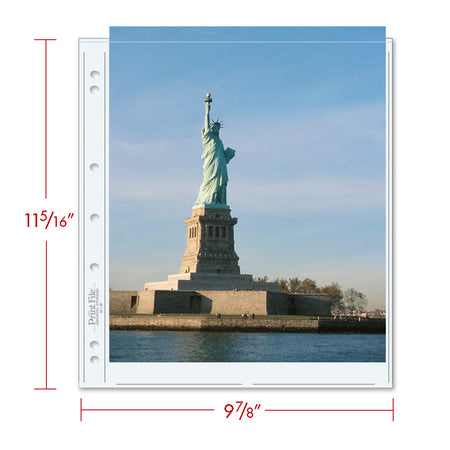 Print File Archival 811-2P Print Preservers for 2 Prints - 8.5 x 11" (100 Pack)-Print Preservers-Kudos Cameras