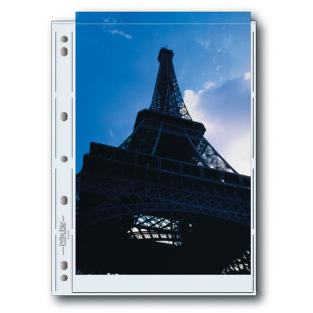 Print File Archival 812-2G Album Pages - Extra Tall (Clear) for 2 Prints - 8 x 12" (25 Pack)-Archival Albums & Clear Album Pages-Kudos Cameras