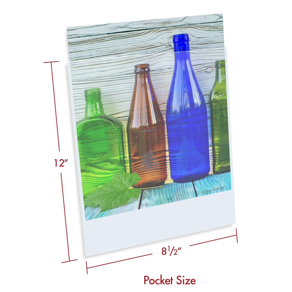 Print File Archival 8×12-6PR Presentation Pockets - 8 x 12" (25 Pack)-6mi Presentation Pockets-Kudos Cameras