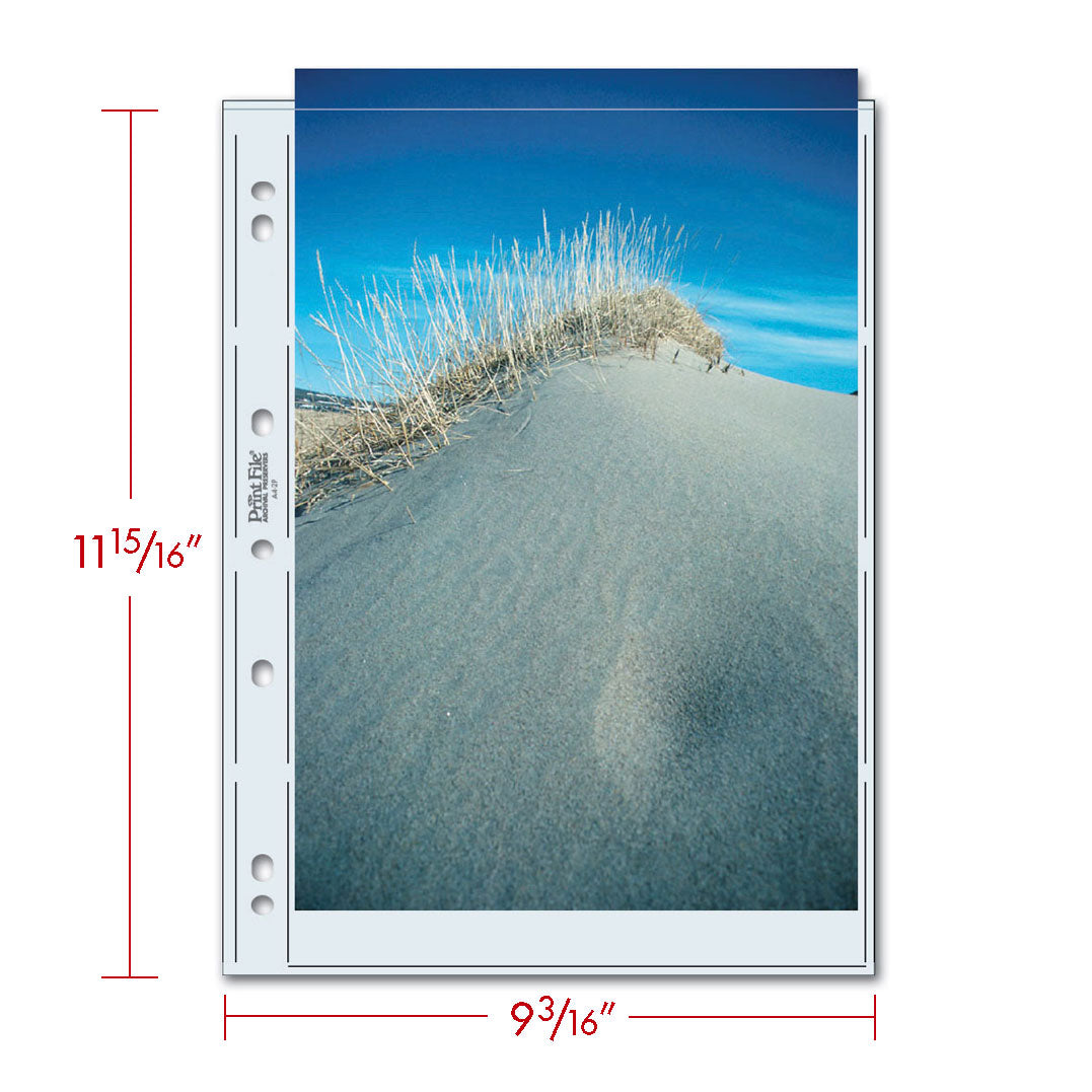 Print File Archival A4-2P Print Preservers for 2 Prints - (A4) 8.25 x 11.7" (100 Pack)-Print Preservers-Kudos Cameras