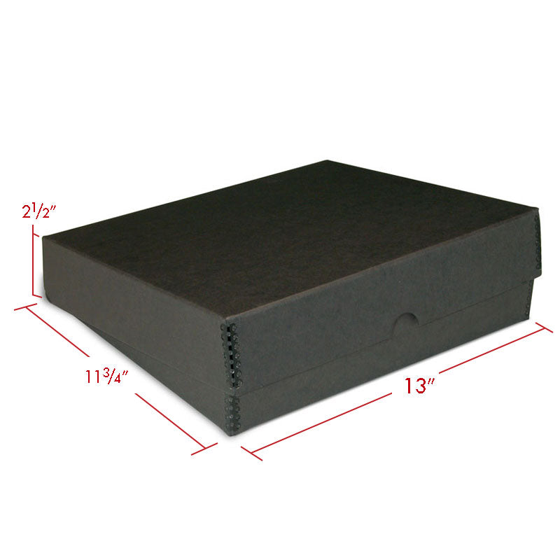 Print File Archival BBB12112 Metal-Edge Box Binder (Black)-3-Ring Metal Edge Binder Box-Kudos Cameras