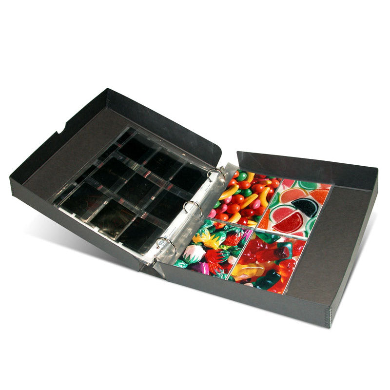 Print File Archival BBB12112 Metal-Edge Box Binder (Black)-3-Ring Metal Edge Binder Box-Kudos Cameras