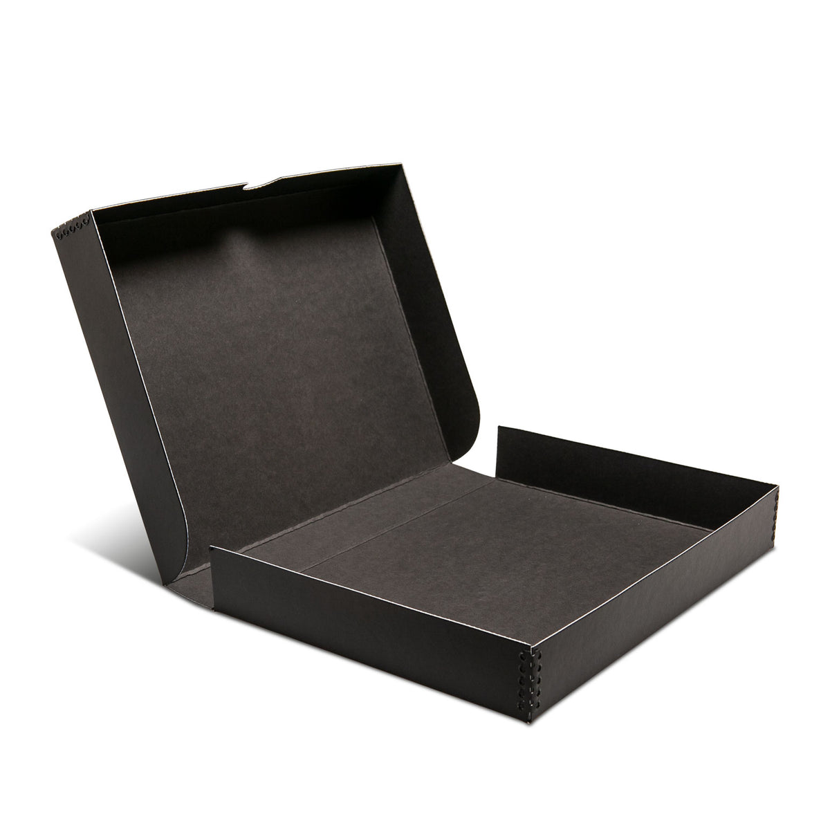 Print File Archival BCS2230 Clamshell Metal Edge Storage Box -22 x 30 x 2" (Black)-Clamshell Metal Edge Boxes-Kudos Cameras