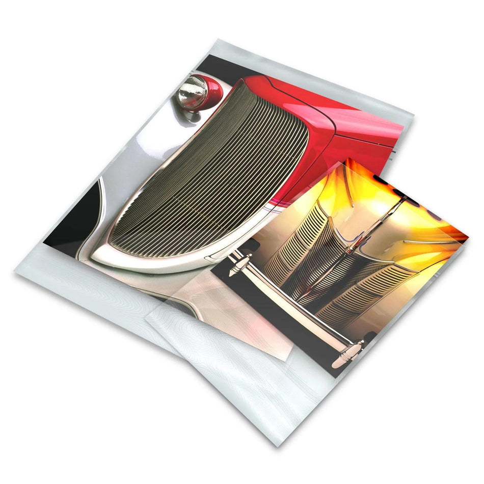 Print File Archival BOPP1418 Crystal Clear Art Protector Bags with 2" Adhesive Strip - 14 x 18" (100 Pack)-Crystal Clear Art Protectors-Kudos Cameras