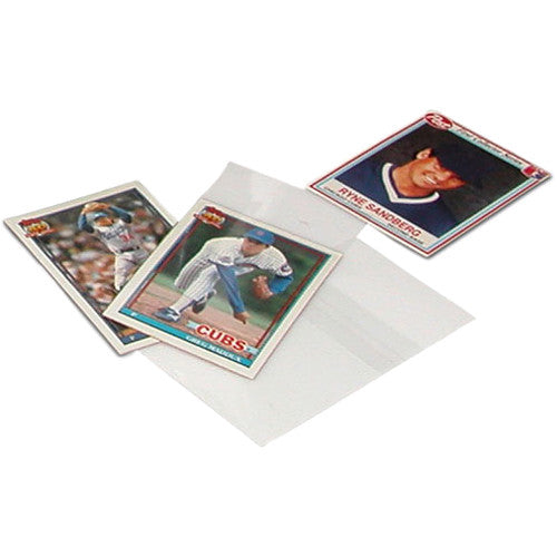 Print File Archival BOPP23 Crystal Clear Art Protector Bags with 2" Adhesive Strip - 2.5 x 3.5" (100 Pack)-Crystal Clear Art Protectors-Kudos Cameras