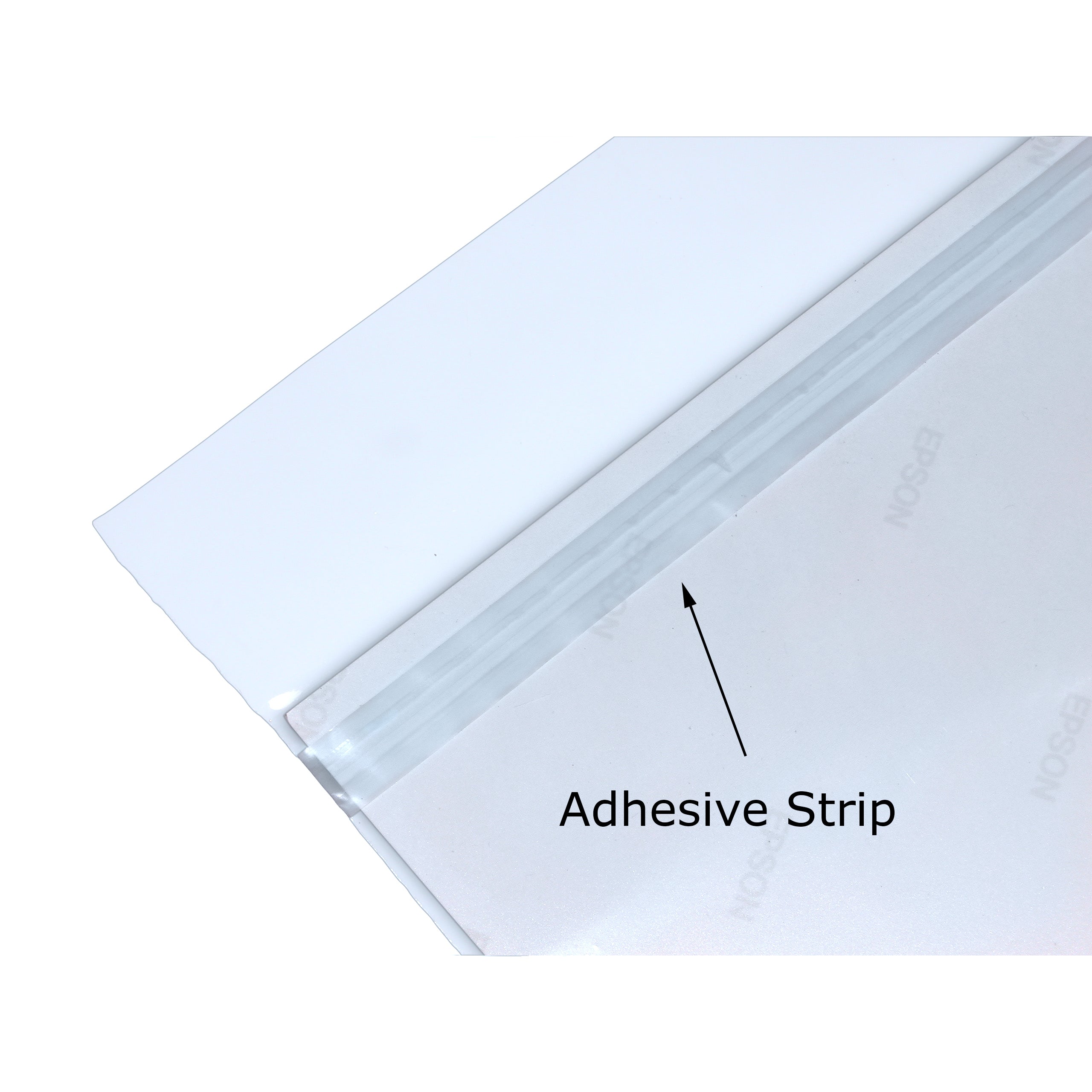 Print File Archival BOPP46 Crystal Clear Art Protector Bags with 2" Adhesive Strip - 4 x 6" (100 Pack)-Crystal Clear Art Protectors-Kudos Cameras