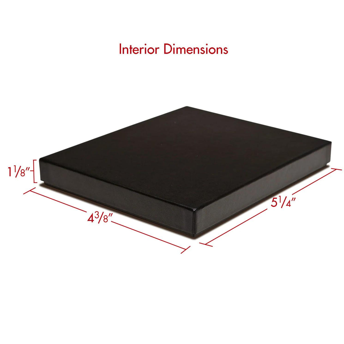Print File Archival FB45 Film & Print Storage Box - 4 x 5 x 1.1" (Black)-Film & Print Boxes 1" Deep-Kudos Cameras