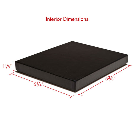 Print File Archival FB55 Film & Print Storage Box - 5 x 5 x 1.1" (Black)-Film & Print Boxes 1" Deep-Kudos Cameras