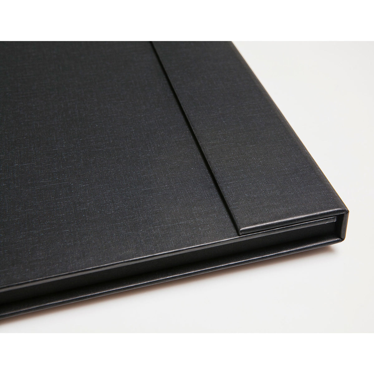 Print File Archival FOL1114BLK Magnetic Folio Folder with Black Lining - 11 x 14" (Black)-Black Folios with Magnetic Closures-Kudos Cameras