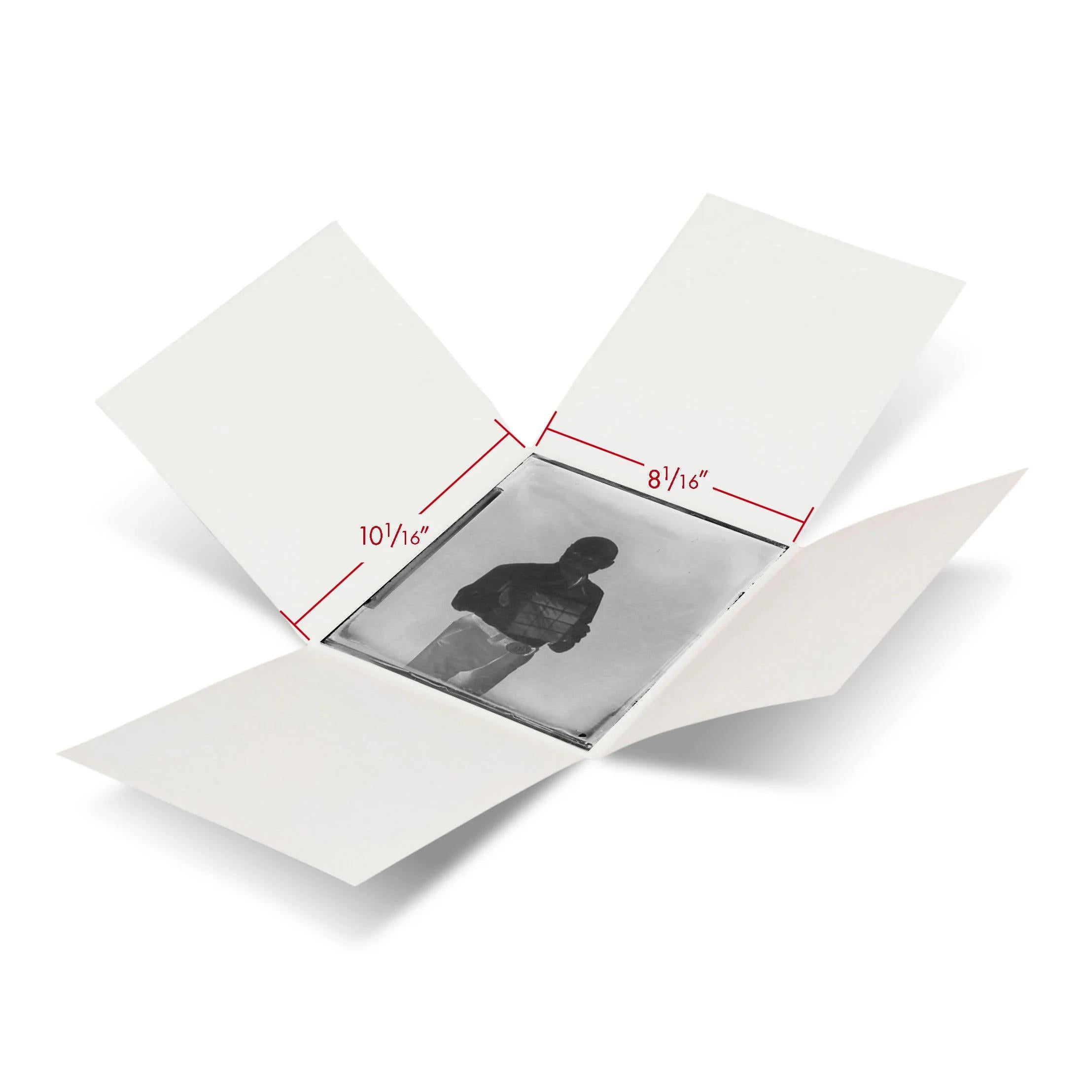 Print File Archival GPN810 Glass Plate Negative Four-Flap Enclosure 8 x 10" (25 Pack)-Negative Storage Print Envelopes / Boxes-Kudos Cameras