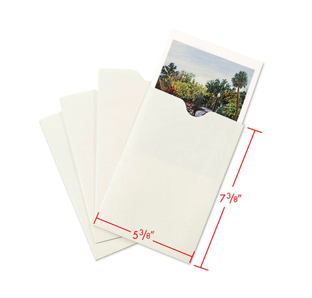 Print File Archival NP45 Paper Envelopes 4 x 5" (100 Pack)-Archival Negative / Print Envelopes-Kudos Cameras