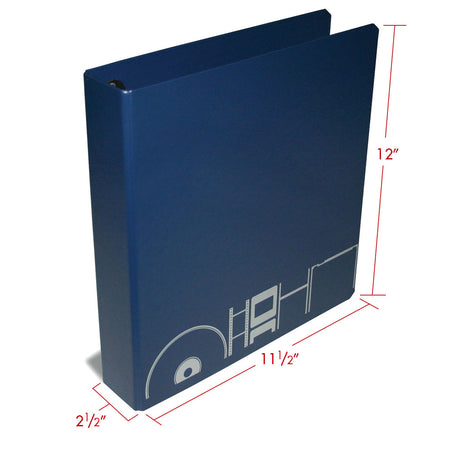 Print File Archival OB-1 Oversized Album Binder (Blue)-Other Products-Kudos Cameras