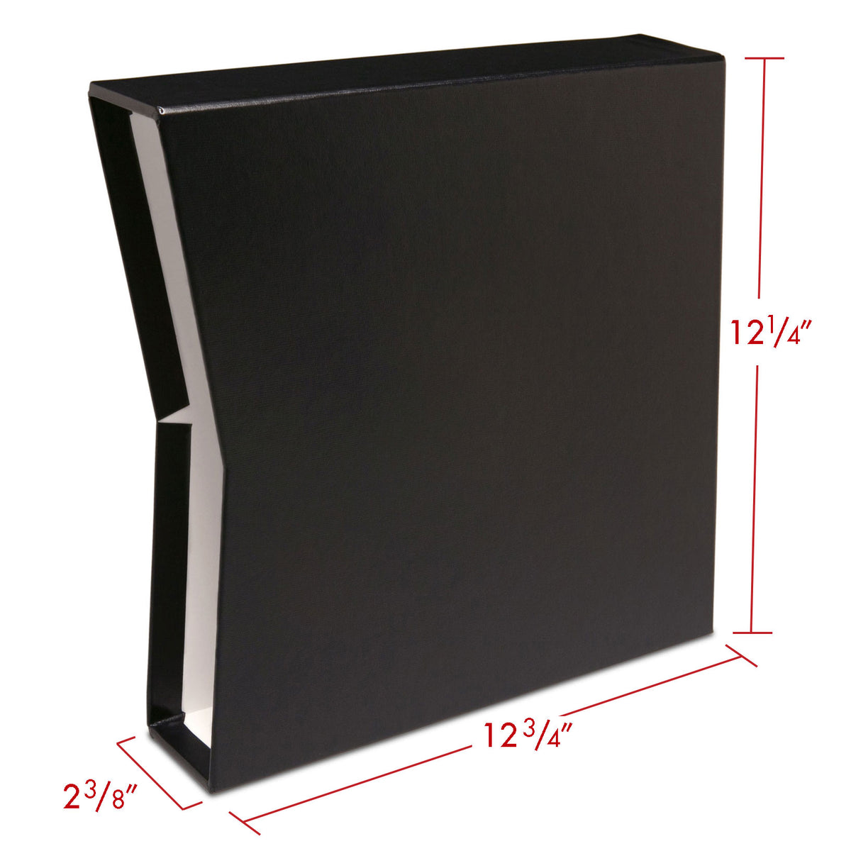 Print File Archival OB-BIND/SLIP1.5BLK Oversized Buckram Album Binder & Slipcase (Black)-Oversize Archival Binder & Slipcase-Kudos Cameras
