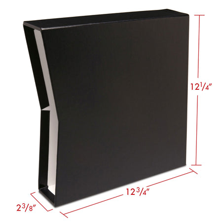 Print File Archival OB-BIND/SLIP1.5BLK Oversized Buckram Album Binder & Slipcase (Black)-Oversize Archival Binder & Slipcase-Kudos Cameras