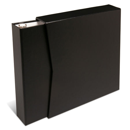 Print File Archival OB-BIND/SLIP1.5BLK Oversized Buckram Album Binder & Slipcase (Black)-Oversize Archival Binder & Slipcase-Kudos Cameras
