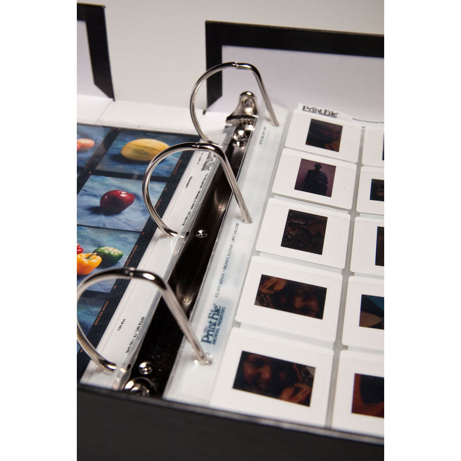 Print File Archival PBB12133 Portfolio Box Binder 2.5" (Black)-Portfolio Box Binders-Kudos Cameras