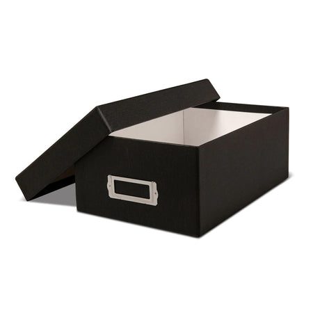 Print File Archival PH46BLK Photo Storage Box (Black)-Photo Storage Boxes & Envelopes-Kudos Cameras