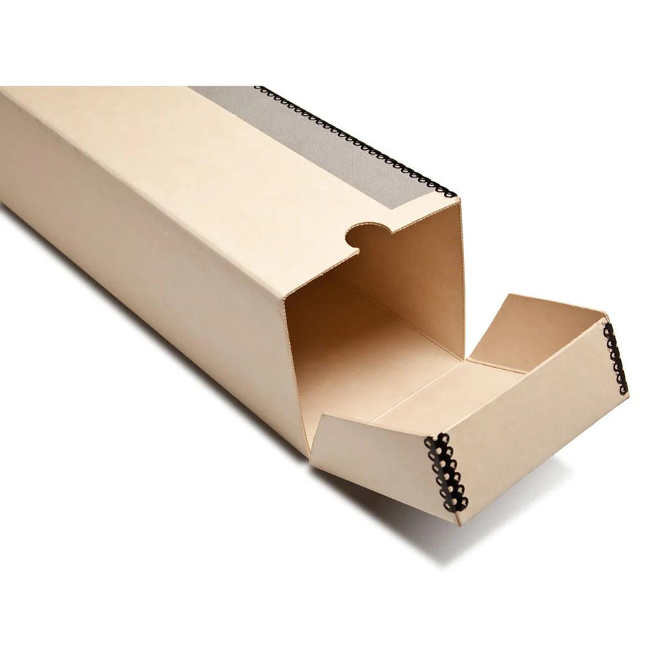 Print File Archival RSB3755 Map or Roll Metal Edge Storage Box - 37 x 5 x 5" (Tan)-Map /Roll Storage Box-Kudos Cameras