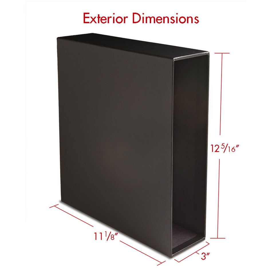 Print File Archival SB-SLIP Buckram Slipcase for ALB-SB Album-Premium Archival Albums & Black Album Pages-Kudos Cameras