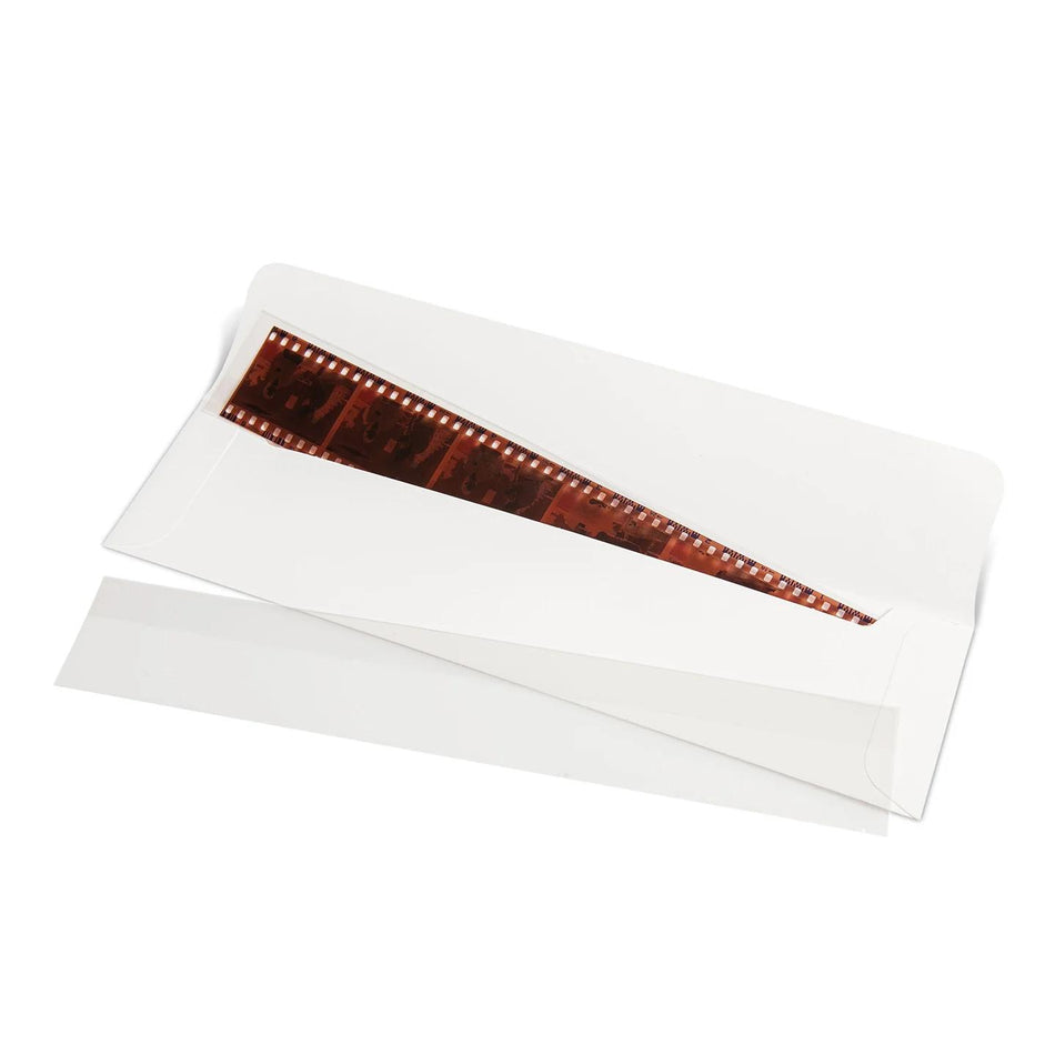 Print File FE350 Unbuffered 35mm Negative Strip Flap Envelope 35mm 6 Frames pack of 50-Negative Storage Print Envelopes / Boxes-Kudos Cameras