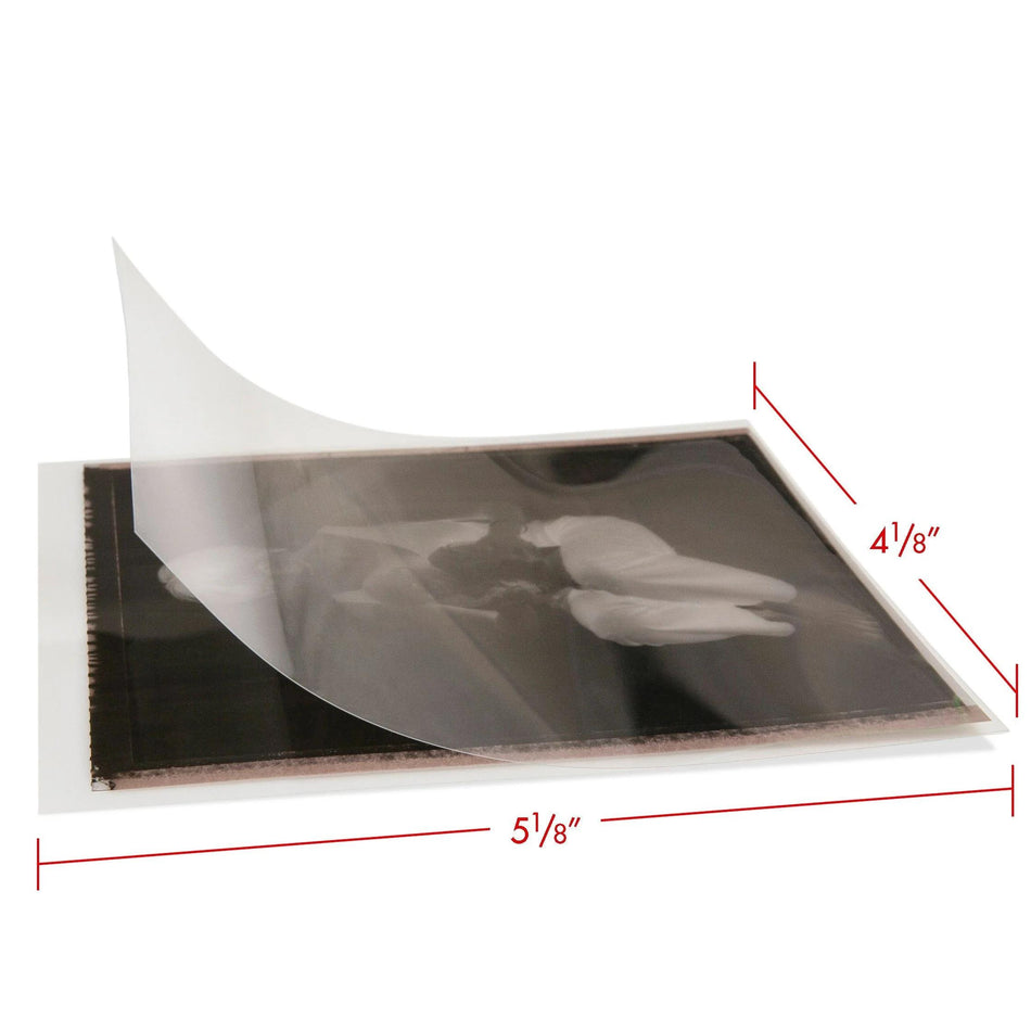 Print File FI45 pack of 50 3 mil Polyester 4x5 Folder-No Flap-PF Label 4x5-Film Interleaving Sleeves-Kudos Cameras