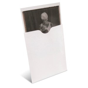 Print File FI57 pack of 50 3 mil Polyester 5x7 Folder-No Flap-PF Label 5x7-Film Interleaving Sleeves-Kudos Cameras