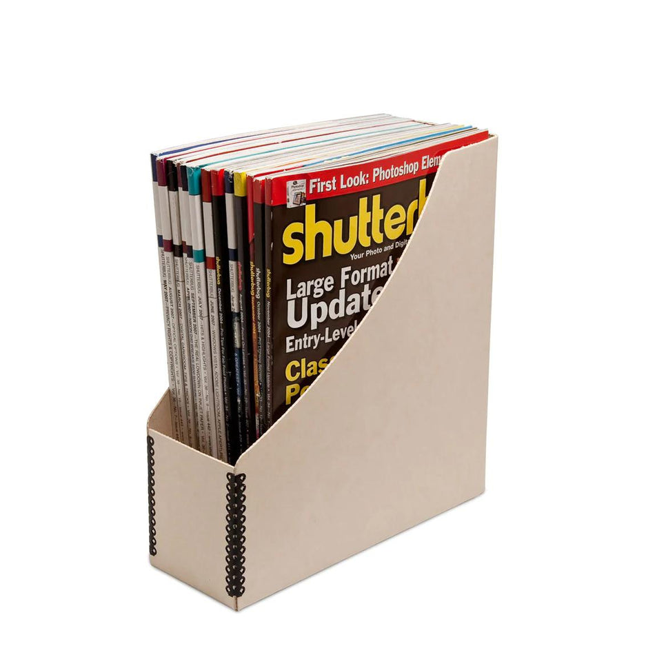 Print File MAG11103 Tan Magazine File 11x10x3-1/2-Magazine / Pamphlet Storage-Kudos Cameras