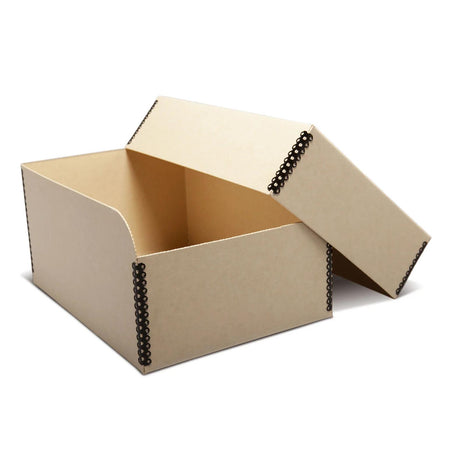 Print File MEPH57TAN Tan 2-Piece 5x7 Photo Storage Box 5-1/2x8x11-Print Storage-Kudos Cameras