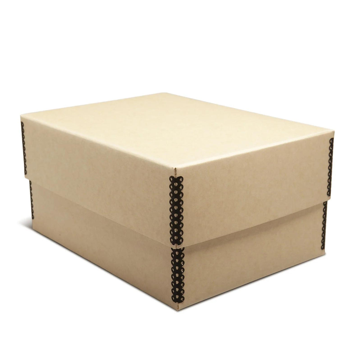 Print File MEPH57TAN Tan 2-Piece 5x7 Photo Storage Box 5-1/2x8x11-Print Storage-Kudos Cameras