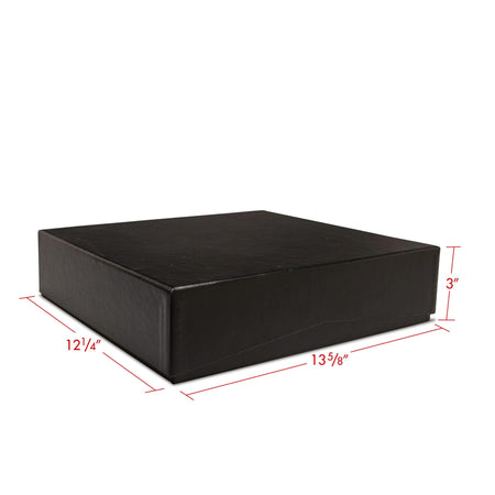 Print File PBB12133 Black Portfolio Box Binder w/ 2-1/2 D-ring 13-5/8x12-1/4x3-Portfolio Box Binders-Print File