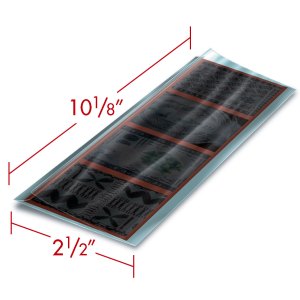 Print File PP120 carton of 500 FoldFlap 2.4 mil BOPP Polypropylene 120 Sleeves 120(4 Frames)-Foldflap Polypropylene Sleeves-Print File