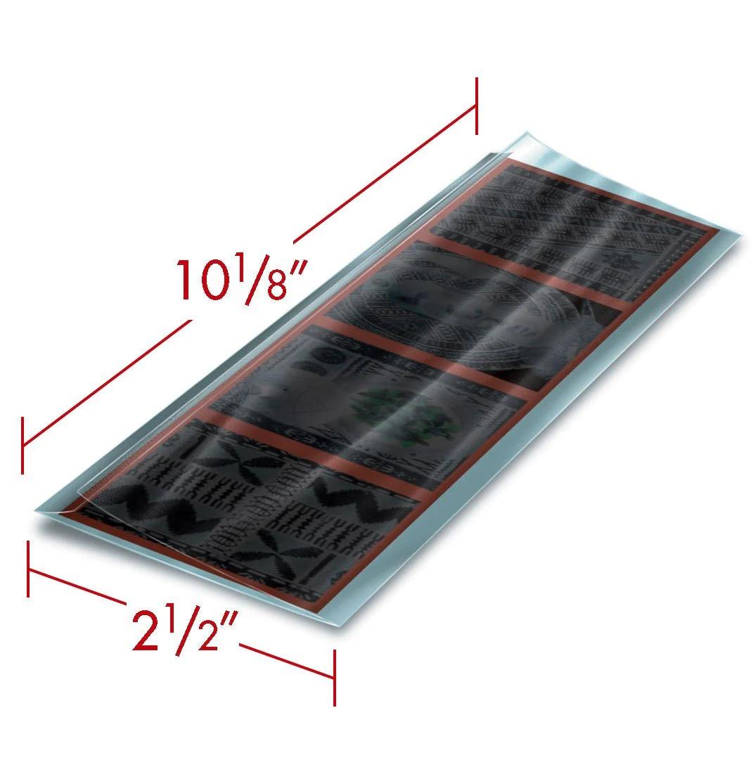 Print File PP120 pack of 50 FoldFlap 2.4 mil BOPP Polypropylene 120 Sleeves-PF Label 120(4 Frames)-Foldflap Polypropylene Sleeves-Kudos Cameras