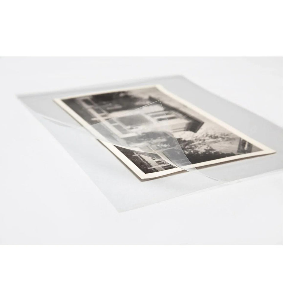 Print File PS1114 3 mil Polyester Sheets 11-3/8x14-3/8 pack of 25-Polyester Sheets/Tape-Kudos Cameras