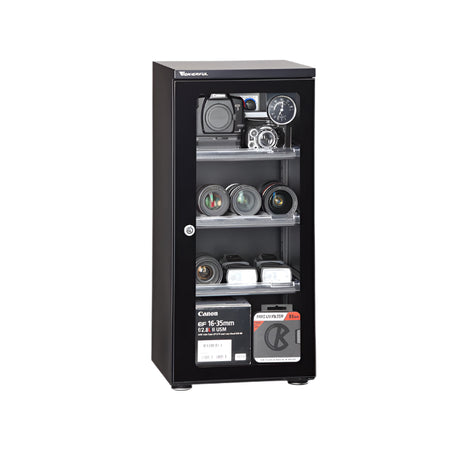 Wonderful AD-060C (64 Litre) Dry Cabinet with Digital Hygrometer-Dry Cabinets-Kudos Cameras